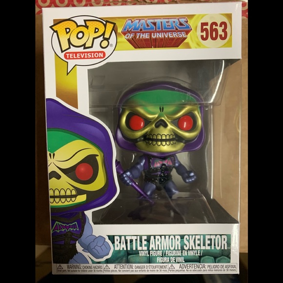 Other Skeletor Metallic Battle Armor Funko Pop Poshmark